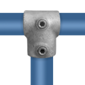 Conexión en T corta reductora Typ 2VCB, 33,7 mm - 26,9 mm, Galvanizado (Klemp)