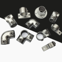 Eves Fittings 27½° Typ 85E, 48,3 mm, Galvanized (Klemp)