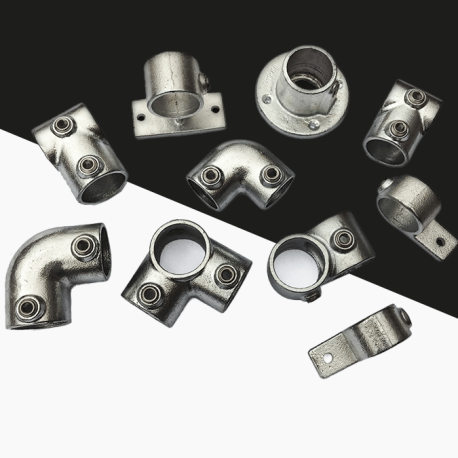 Angle Cross 0°- 45°Typ 126D, 42,4 mm, Galvanized (Klemp) Angle Cross 0°- 45°Typ 126D, 42,4 mm, Galvanized (Klemp)