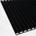 Panele 3D na filcu - Czarny mat (Klemp)