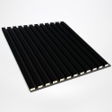 Panele 3D na filcu - Czarny mat (Klemp)