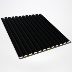 3D panels on felt - Black mat (Klemp)