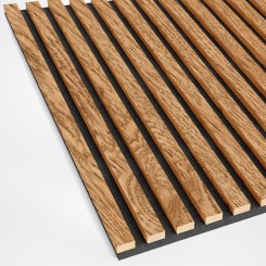 3D panels on felt - Oak veneer (Klemp)