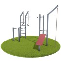 Outdoor Workout Platz - Modell 6 (Klemp)