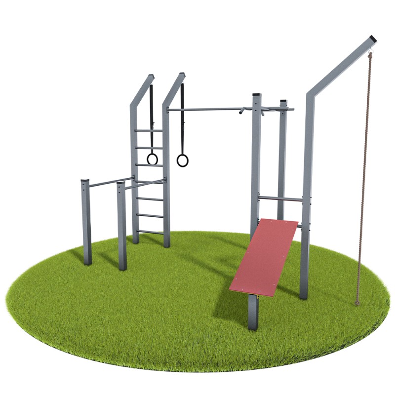 Outdoor Gym - Street Workout Park - Model 6 (Klemp) - Calisthenics Parks