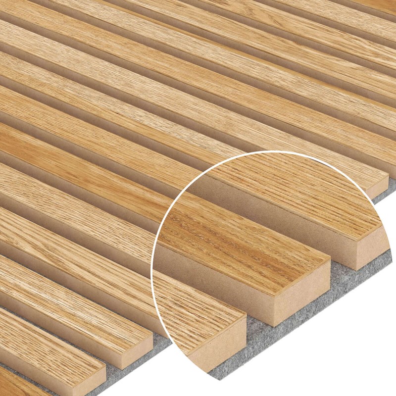 Acoustic panel natural veneer - Natural oak () - Acoustic panels
