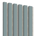 Lamellenleisten aus MDF auf Filz 275 x 30 cm - Skandinavisches Grau (Klemp)