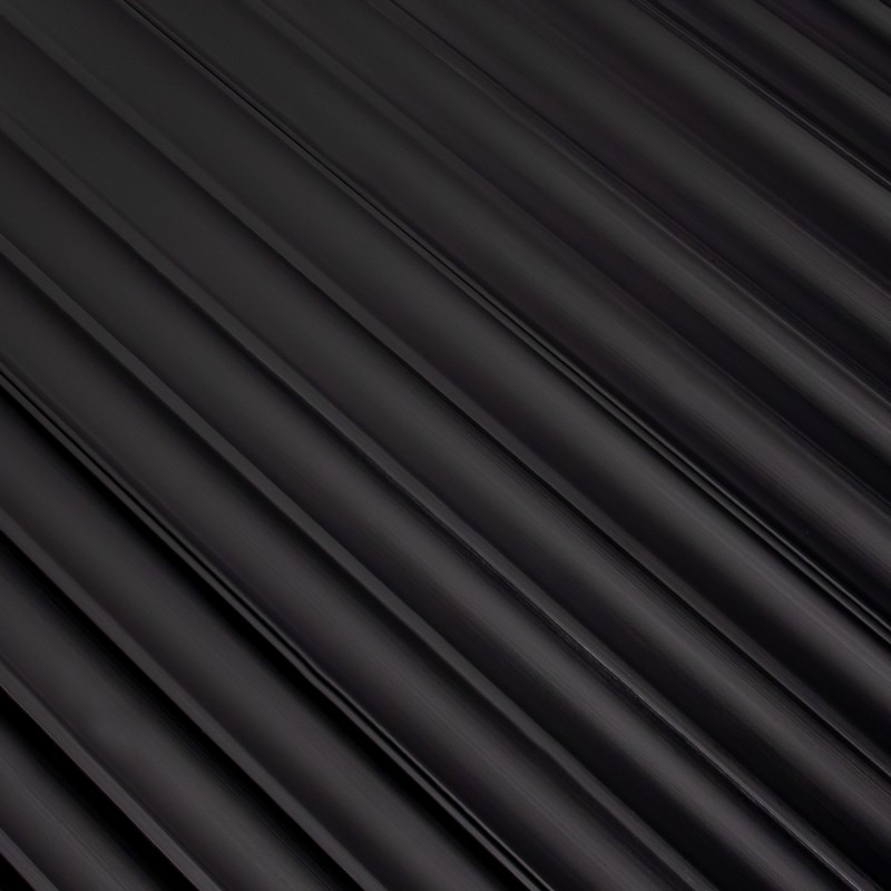 Panneaux muraux haut de gamme ONDA Tapis noir () - Panneaux muraux haut de gamme