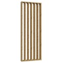 Free standing slat wall - Wotan oak - 22x90 (Klemp)