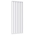 Free standing slat wall - White mat - 22x70 (Klemp)