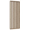 Free standing slat wall - Natural oak - 22x70 (Klemp)