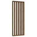 Free standing slat wall - Walnut - 22x70 (Klemp)