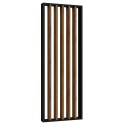 Free standing slat wall - Walnut - 22x70 (Klemp)