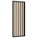 Free standing slat wall - Natural oak - 22x70 (Klemp)