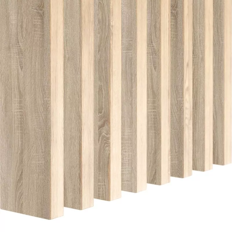 Freestanding MDF Slats 22x90 - Sonoma Oak - 10 pieces (Klemp) - MDF slats Freestanding