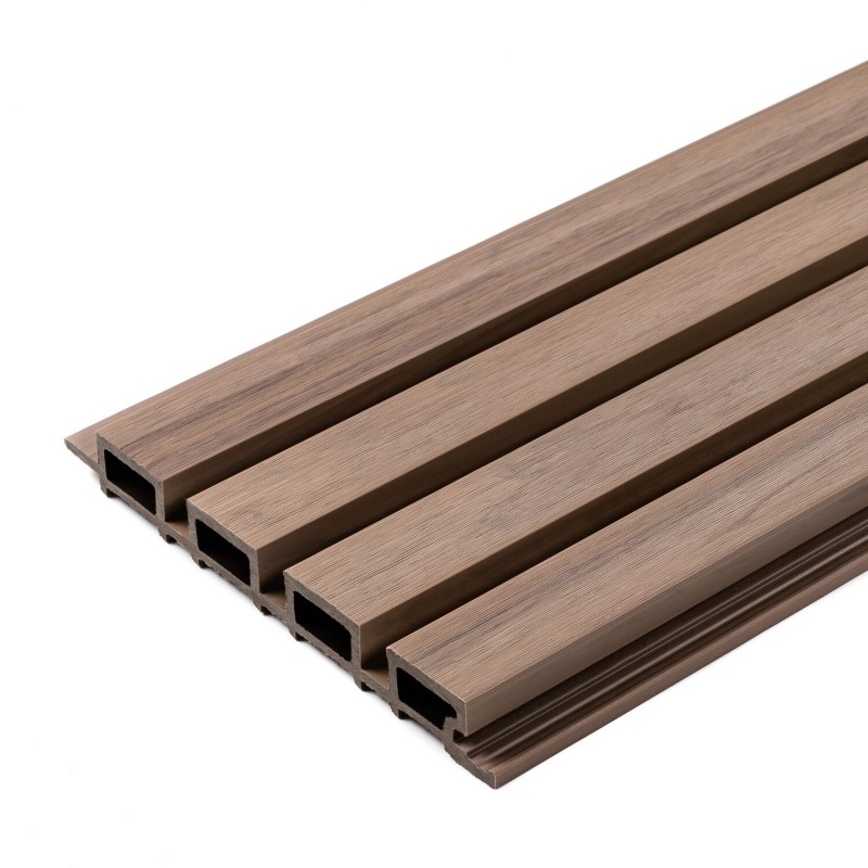 Premium lamellen gevelplank - 219x26 mm - Antiek (Klemp) - Composiet gevelplanken