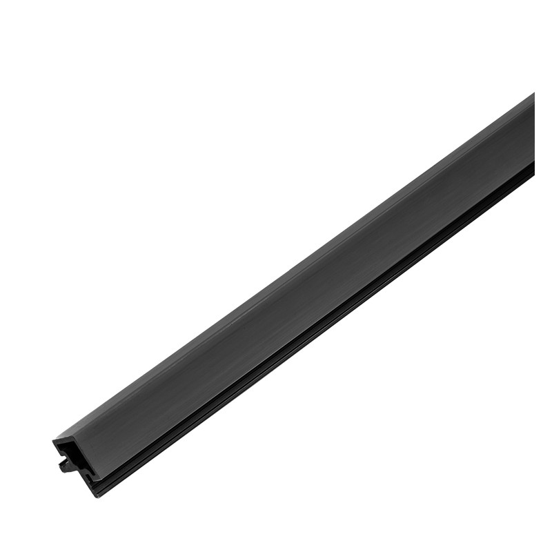 Listello composito angolare a lamelle premium - 2,9 m di lunghezza Grafite () - Pannelli compositi per facciate