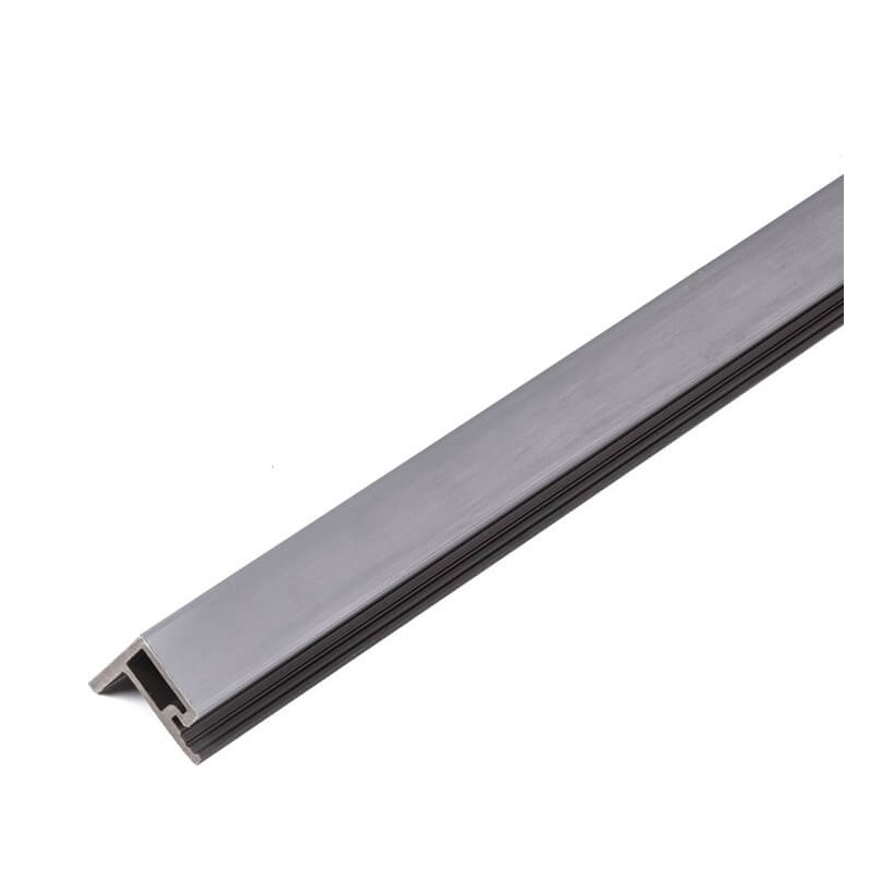 F-Typ Verbund-Lamellenleiste - Grau () - Komposit-Fassadenplatten