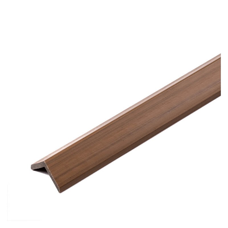 Premium Winkel-Leiste - 50x50 mm Länge 2,9m - Teak () - Komposit-Fassadenplatten