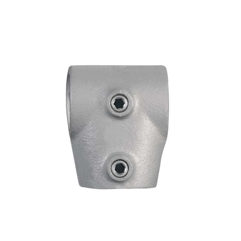 Short Slope Tee VariableTyp 2SC, 33,7 mm , Galvanized (Klemp) - Round Tubefittings