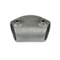 Variable Elbow 15° - 60°Typ 124C, 33,7 mm , Galvanized (Klemp)