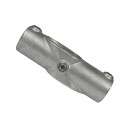 Ángulo transversal 0º - 45º Typ 126D, 42,4 mm, Galvanizado (Klemp)