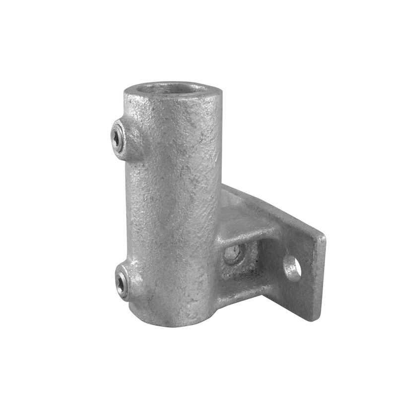 Support de rampe de base horizontale Typ 13E, 48,3 mm, Galvanisé (Klemp) - Colliers de serrage ronds