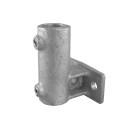 Horizontal Base Railing SupportTyp 13D, 42,4 mm, Galvanized (Klemp)