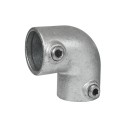 Elbow 90° Typ 6B, 26,9 mm, Galvanized (Klemp)