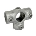 Tee di uscita laterale Typ 24D, 42,4 mm, Zincato (Klemp)