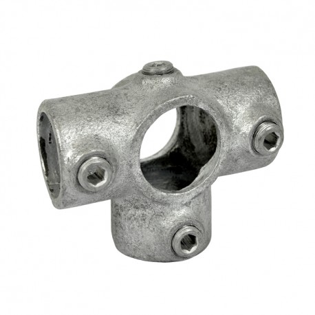 Krzyżak trójgniazdowy Typ 24F, 60,3 mm, Ocynk (Klemp) Krzyżak trójgniazdowy Typ 24F, 60,3 mm, Ocynk (Klemp)