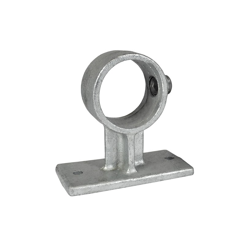 Support de main courante Typ 34D, 42,4 mm, Galvanisé (Klemp) - Colliers de serrage ronds