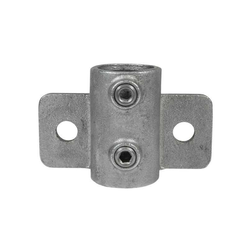 Rohrverbinder Wandhalter Horizontal Extra Schwer - Typ 146C - 33,7 mm (Klemp) - Runde Rohrverbinder Verzinkt