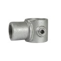 Conexión en T giratoria Typ 5D, 42,4 mm, Galvanizado (Klemp)