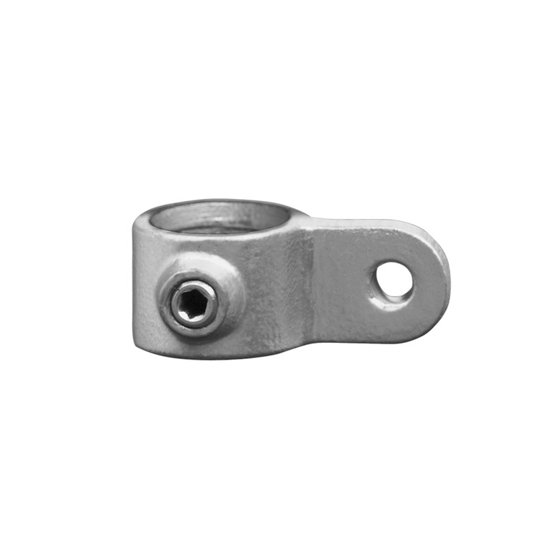 Orejeta individual macho Typ 36B, 26,9 mm, Galvanizado (Klemp) - Abrazaderas de tubo redondas