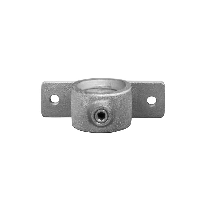 Collar Plate Double Side Typ 56E, 48,3 mm, Galvanized (Klemp) - Round Tubefittings