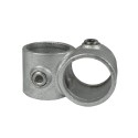 Cruce 90º Typ 28B, 26,9 mm, Galvanizado (Klemp)