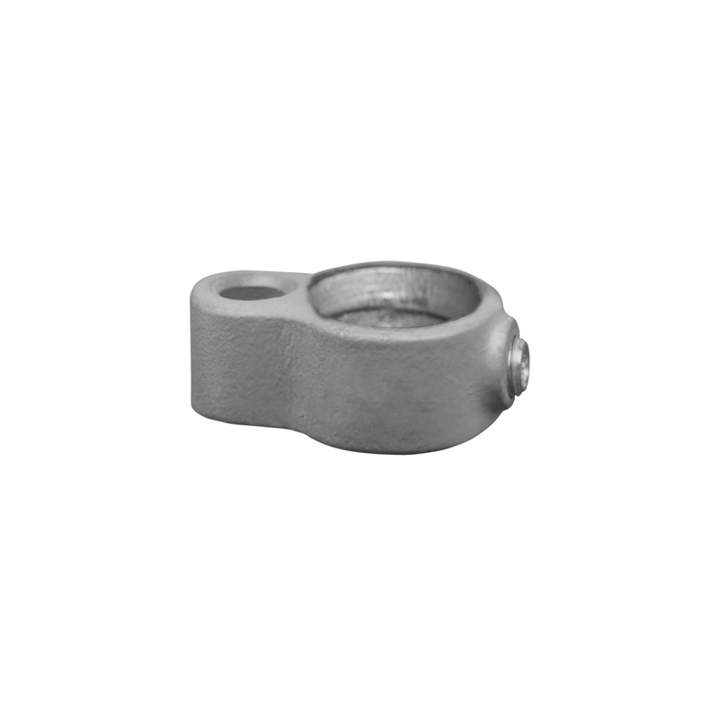 Eye HingeTyp 62D, 42,4 mm, Galvanized (Klemp) - Round Tubefittings