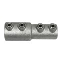 Straight Couplingwith gradientTyp 8VCB, 33,7 - 26,9 mm, Galvanized (Klemp)