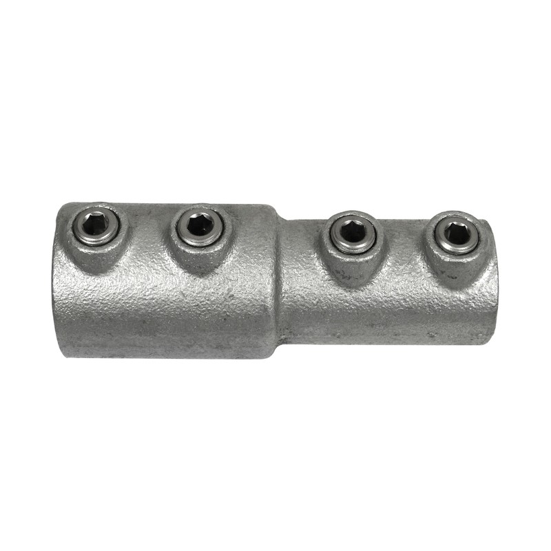 Manchon pour tube avec pente 33,7 Typ 8VCB, 33,7 - 26,9 mm, Galvanisé (Klemp) - Colliers de serrage ronds