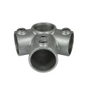 Ridge Fittings 27½°Typ 91E, 48,3 mm, Galvanized (Klemp)