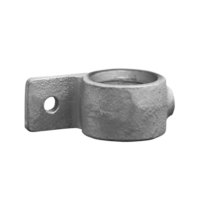 Collar Plate Single SideTyp 55D, 42,4 mm, Galvanized (Klemp) - Round Tubefittings