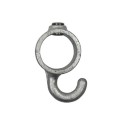 Coat hookTyp 64D, 42,4 mm, Galvanized (Klemp)