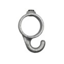 Coat hookTyp 64E, 48,3 mm, Galvanized (Klemp)