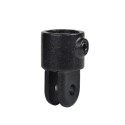 Zócalo único hembra Typ 42B, 26,9 mm, Negro (Klemp)