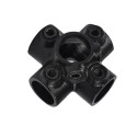 Croce a quattro vie Typ 26B, 26,9 mm, Nero (Klemp)