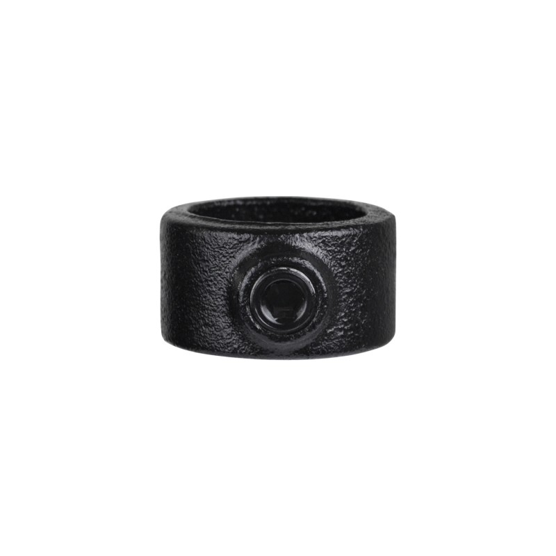 Rohrverbinder Stellring Sicherungsring - Typ 60B - 26,9 mm (Schwarz) (Klemp) - Runde Rohrverbinder Schwarze