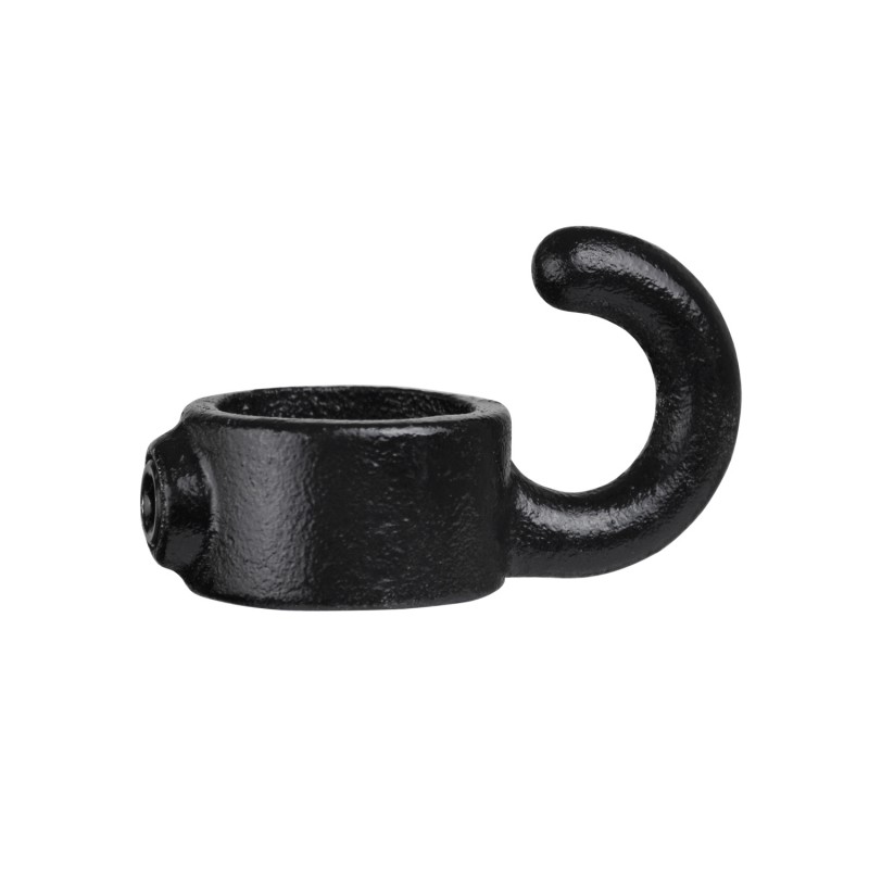 Hook Typ 61C, 33,7 mm , Black (Klemp) - Black Tubefittings