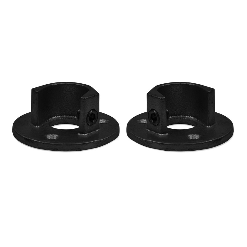 Bride ouverte ronde (SET) Typ 15C, 33,7 mm , Le noir (Klemp) - Colliers de serrage noirs