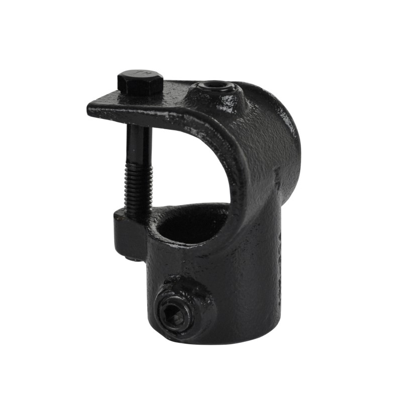 Clamp-On Tee Typ 32B, 26,9 mm, Black (Klemp) - Black Tubefittings